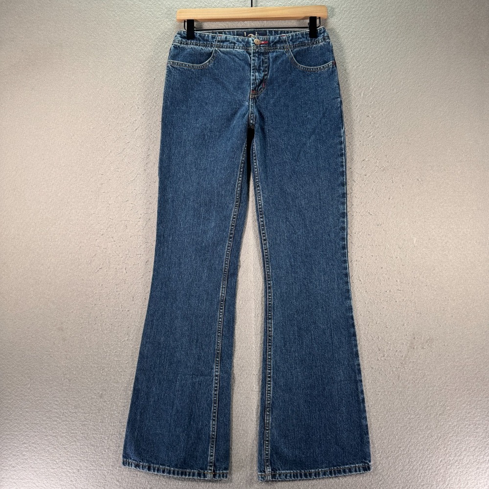 Vintage LEI‎ Flared Jeans Womens 3 Blue Medium Wash Denim Classic Comfort Y2K